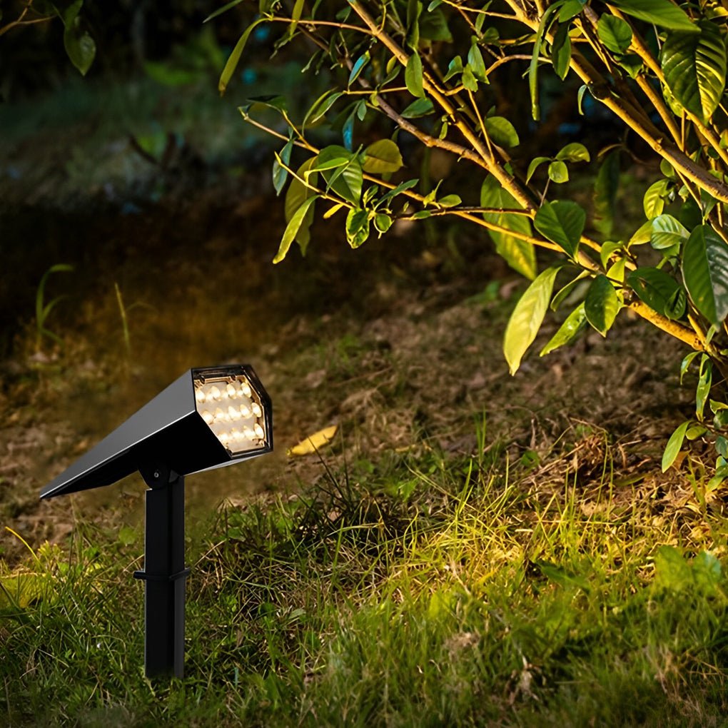 2-Pack Solar Flood Spotlight | RGB Landscape Tree Light