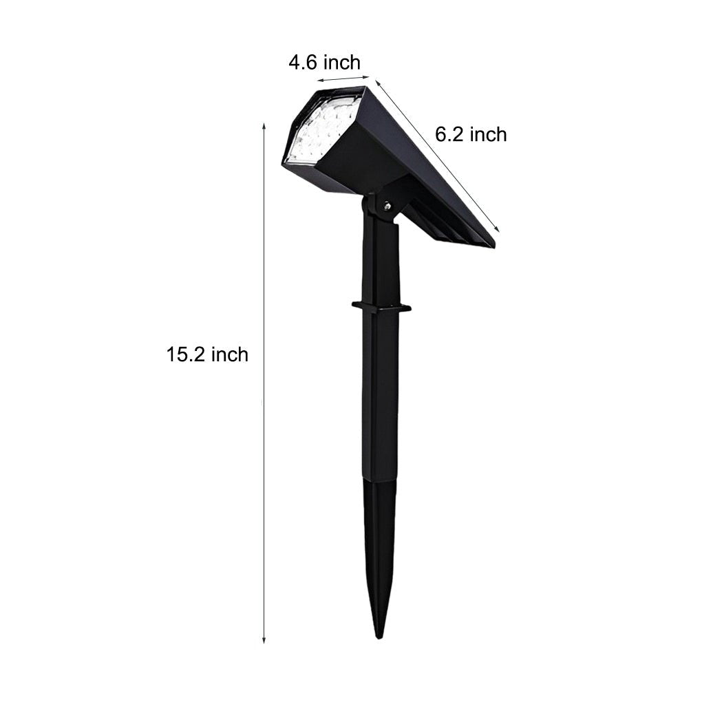 2-Pack Solar Flood Spotlight | RGB Landscape Tree Light