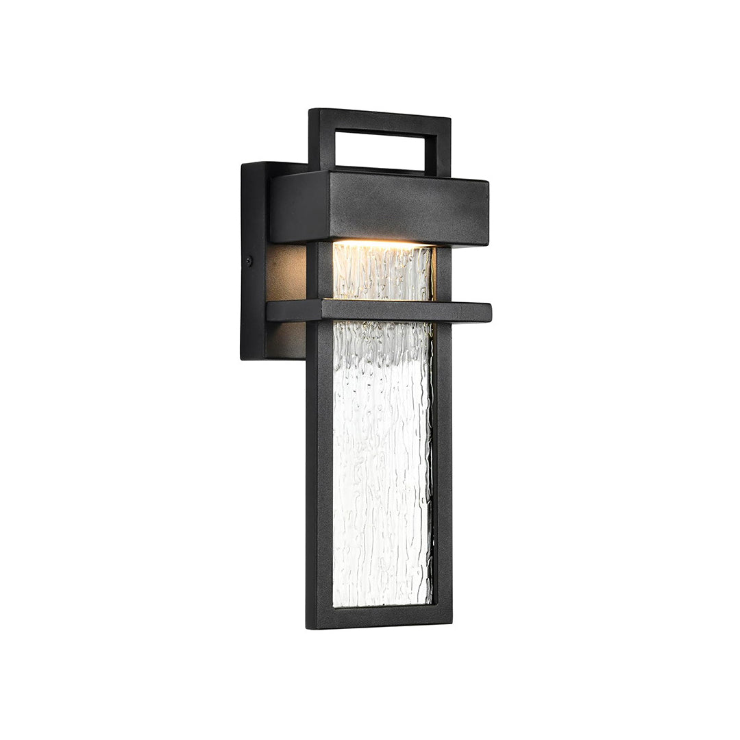 IP65 Minimalist Wall Sconce | Black Aluminum Outdoor Light