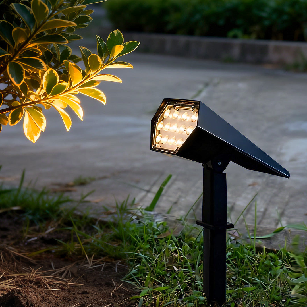 2-Pack Solar Flood Spotlight | RGB Landscape Tree Light