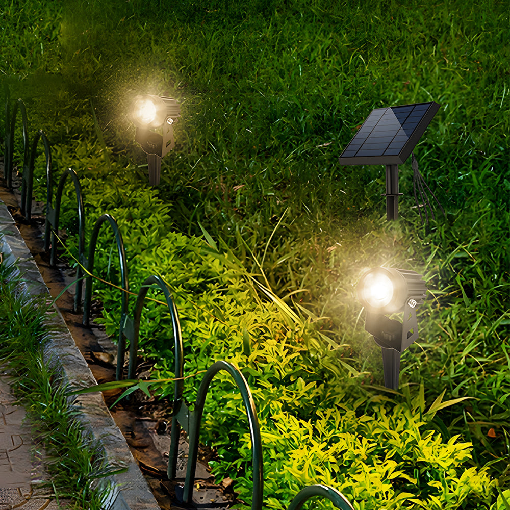 Solar Multi-Head Spotlight | 270° Landscape Tree Light